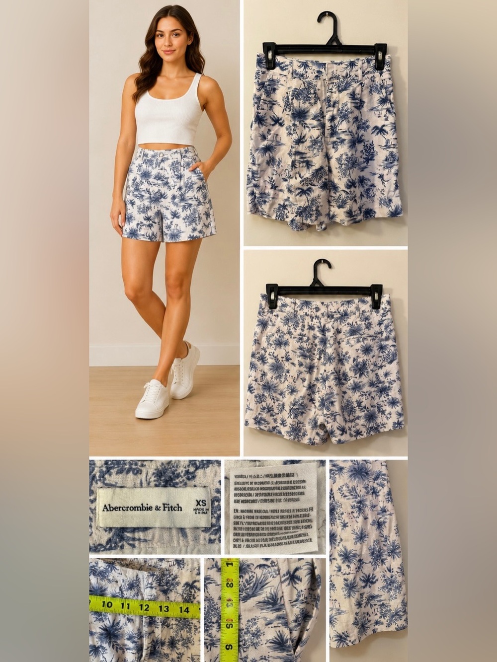 Abercrombie & Fitch Tropical Print Shorts